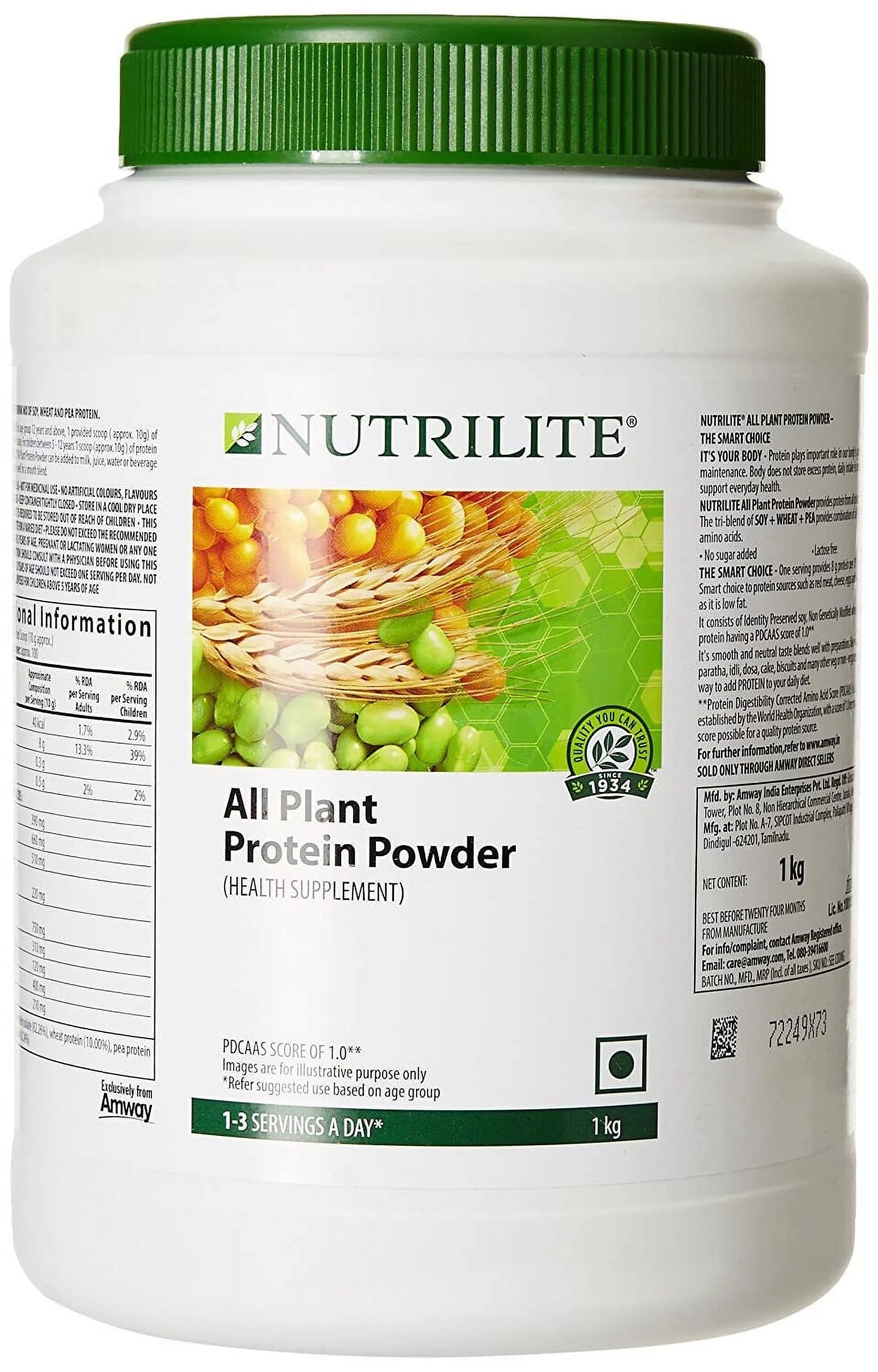 All Plant Protein Powder 1 kg A1945