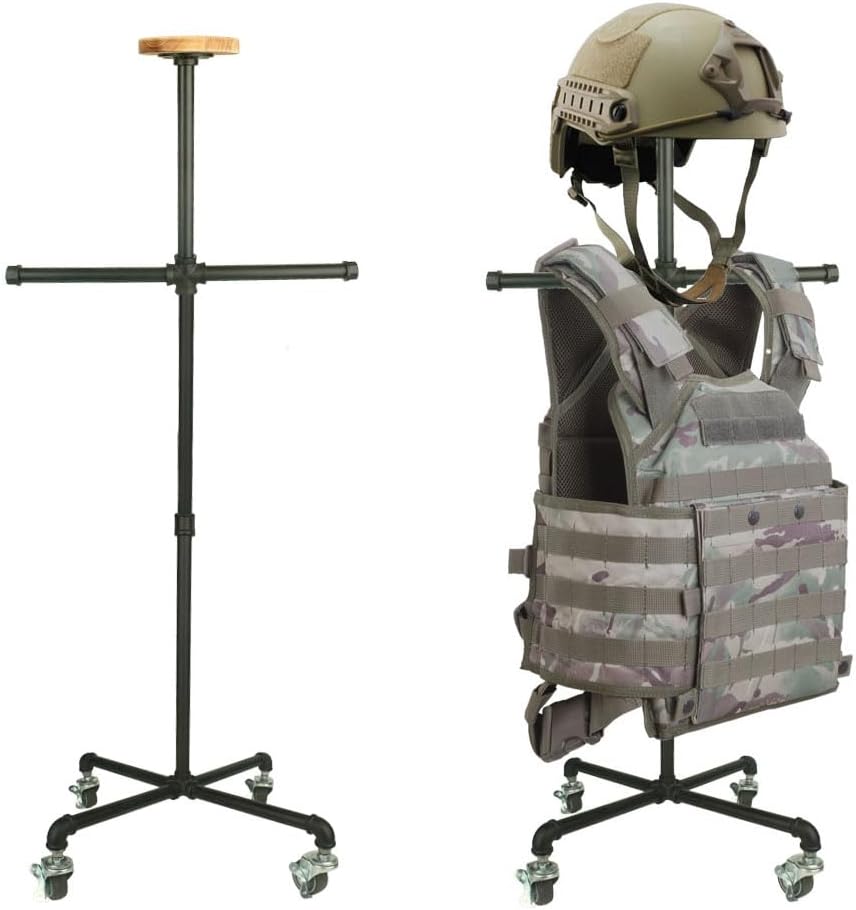 Tactical Gear Stand Plate Carrier Holder Body Armor Display Stand Y706