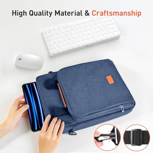 Black 9-11 Inch Tablet Sleeve Bag with Shoulder Strap H659681