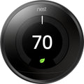 Black Learning Thermostat X7026