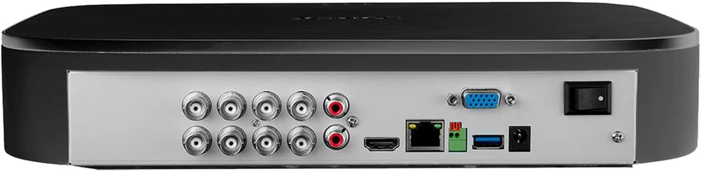 8 Channel 4K Security Camera System with 2TB DVR and 8 Metal Cameras P821