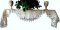 90 Inch Lace Mantel Shelf Scarf Runner S367