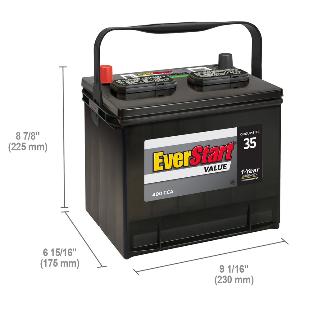 Group Size 35 12 Volt Lead Acid Automotive Battery V827143