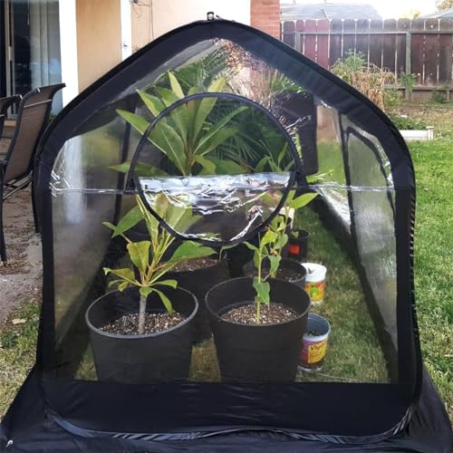 Green 8.2x4.1x4.4 FT Pop-up Greenhouse N32542