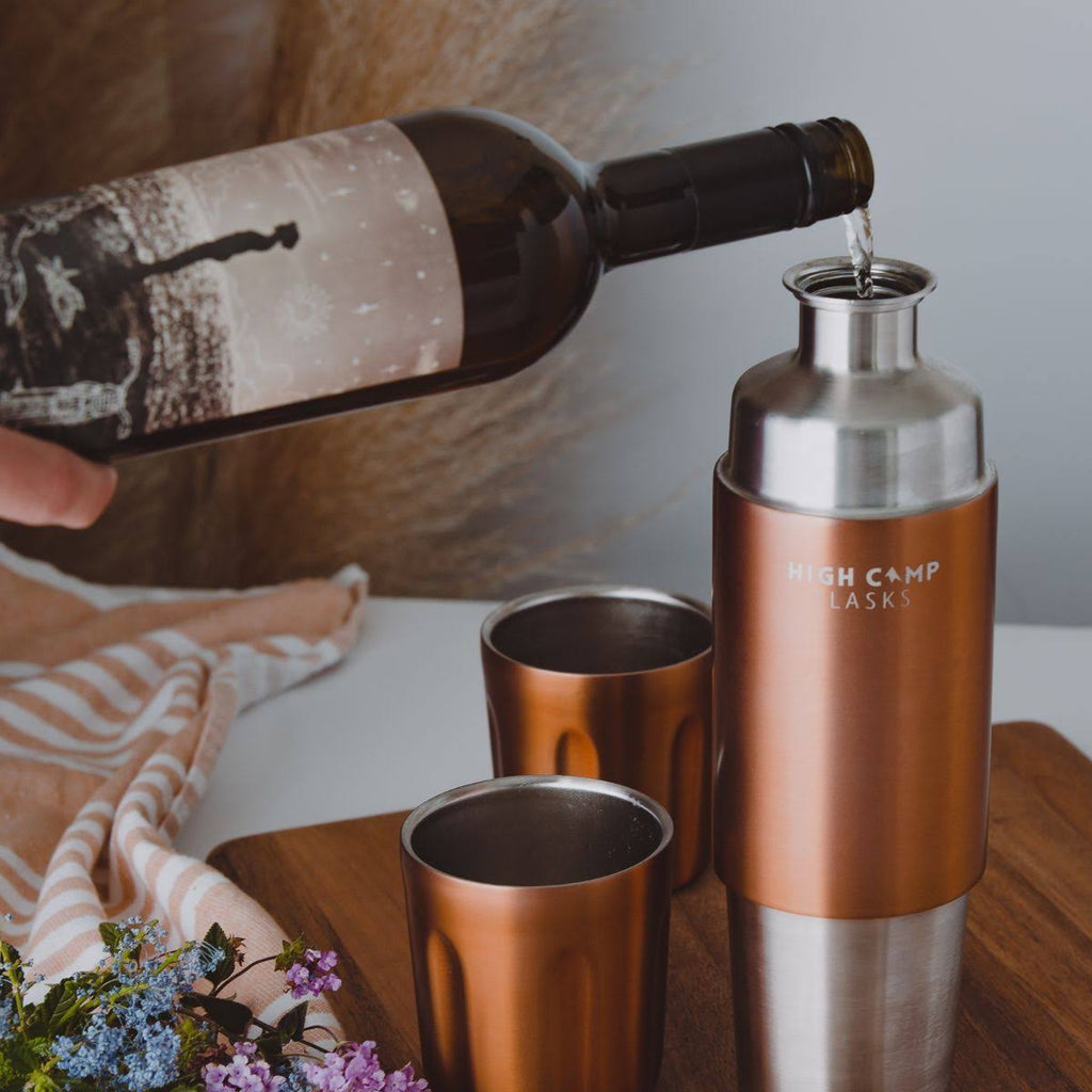 Brushed Stainless 750ml Flask K219142