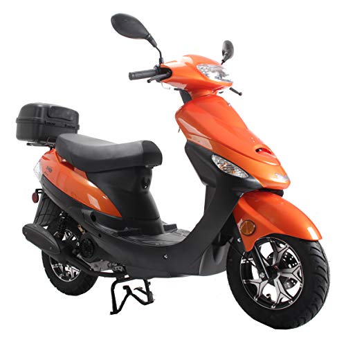 50cc Gas Moped with 10" Aluminum Wheels I80207