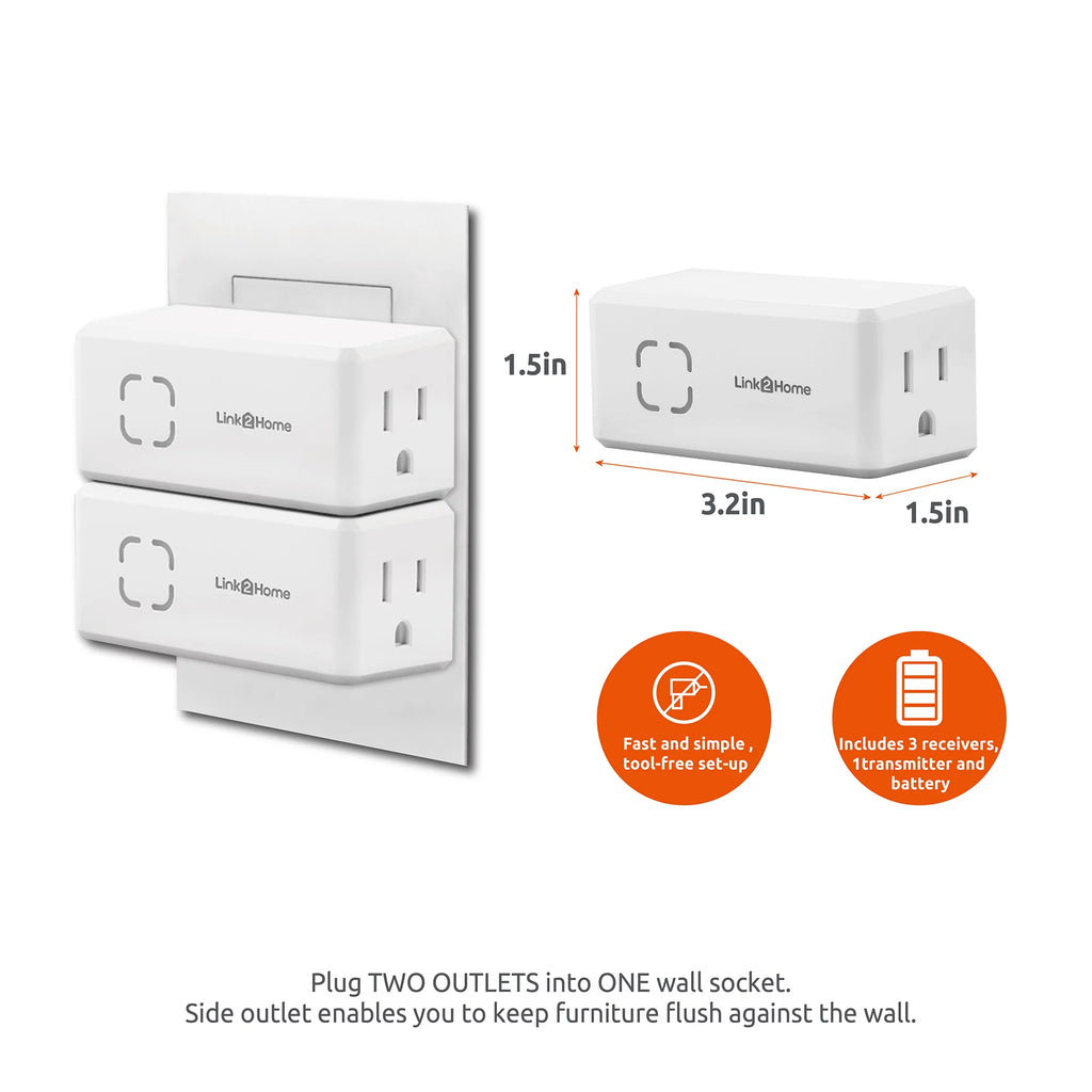 Wireless Remote Control Outlet Light Switch G862
