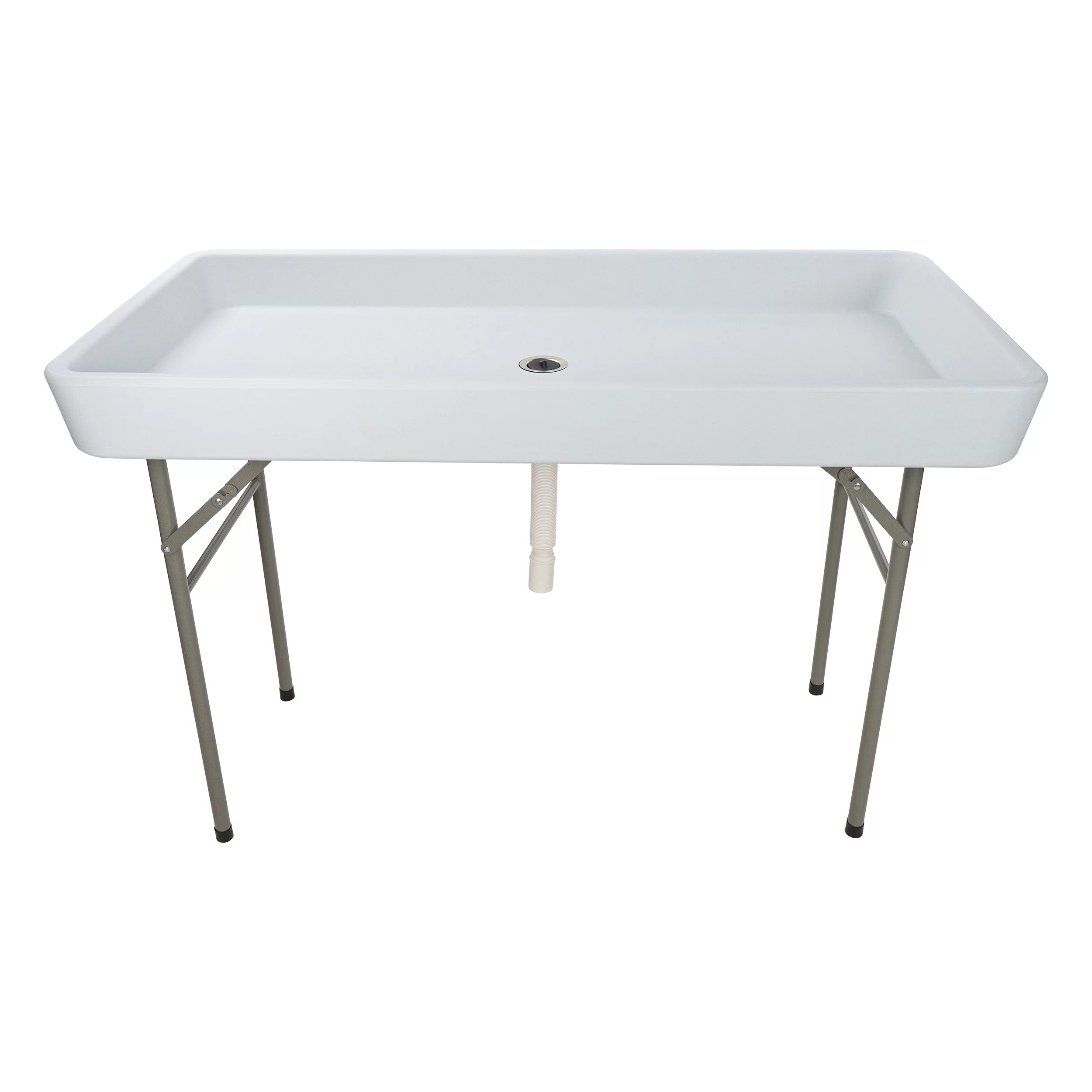 4ft Long Folding Ice Cooler Table B590809
