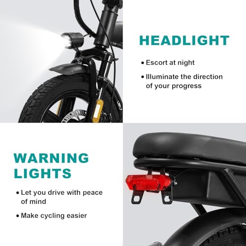 14" Mini Foldable Electric Bicycle with 560W Motor H138