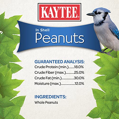 Two 5 Pound Bags Peanuts in Shell for Wild Birds B758923