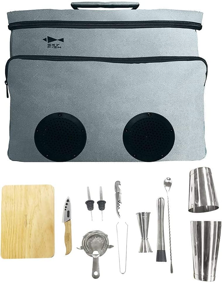 13-Pieces Bartender Kit with Insulated Bag A272360