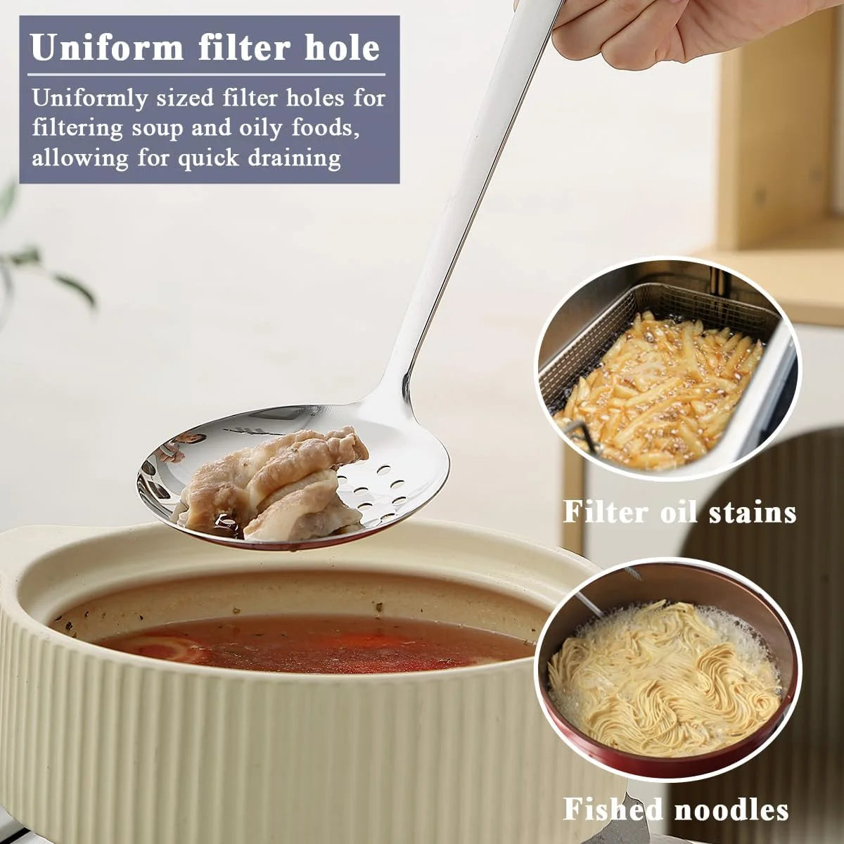 6pcs Stainless Steel Kitchen Utensils Set H405