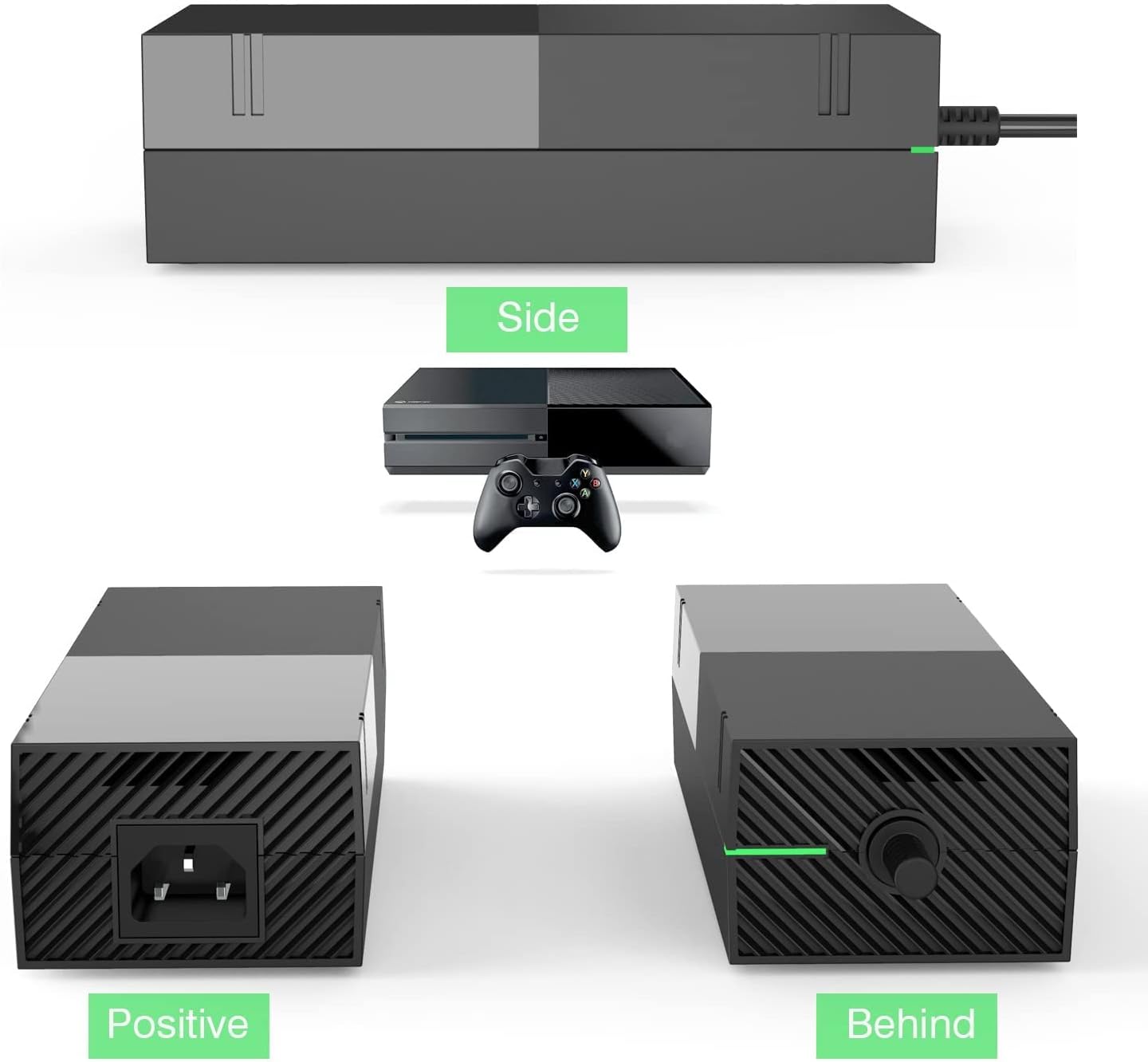 Xbox One Power Supply Brick AC Adapter Charger Replacement K529734