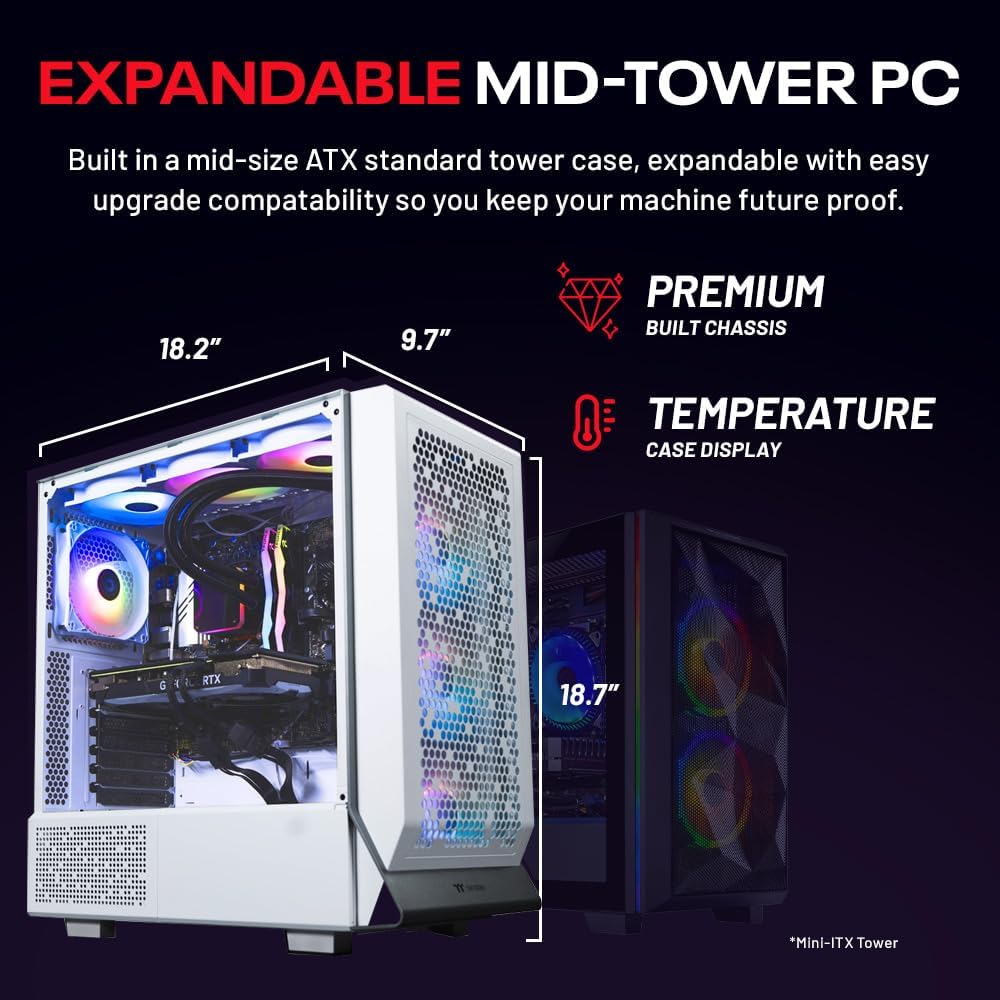 Intel i7 14700F RTX 4070 Super 12GB 1TB NVME 32GB DDR5 RAM Gaming PC B330270