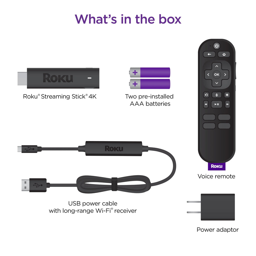 4K Streaming Stick with Voice Remote F6220