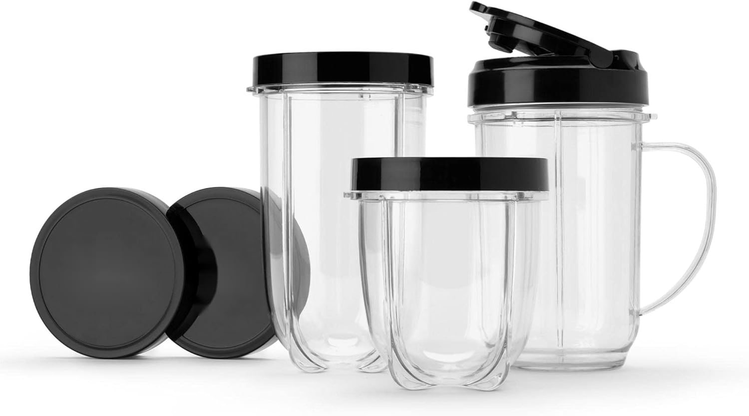 11 Piece Personal Blender Silver Black P138