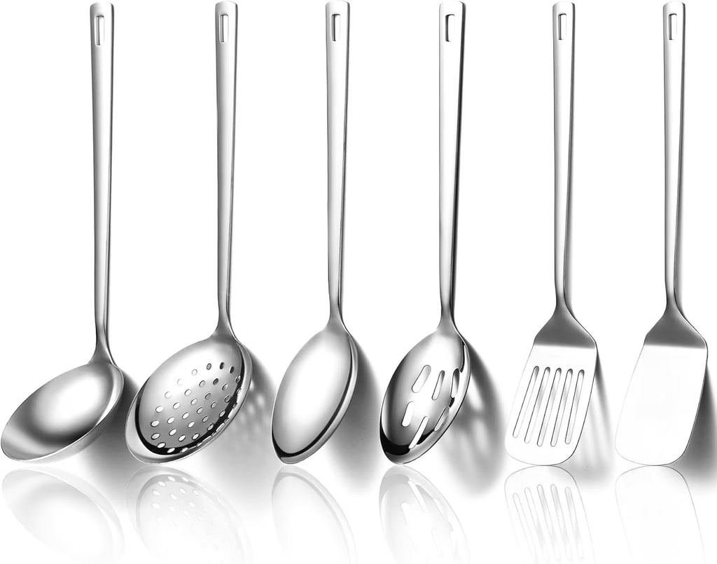 6pcs Stainless Steel Kitchen Utensils Set H405