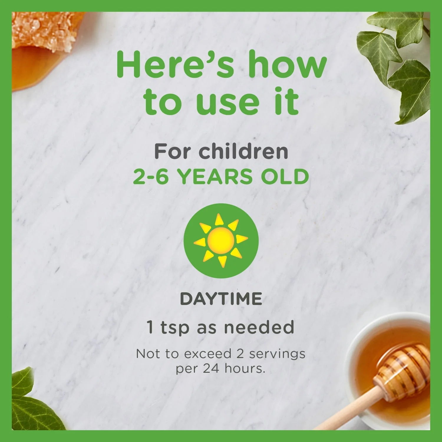 Kids Cough + Mucus Daytime with Honey, Ivy Leaf, Zinc & Elderberry, Mixed Berry, 4FL Oz G708753