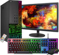 22 Inch Desktop Computer Intel i5 Quad-Core 8GB RAM 256GB SSD Win 10 Pro WiFi K3162