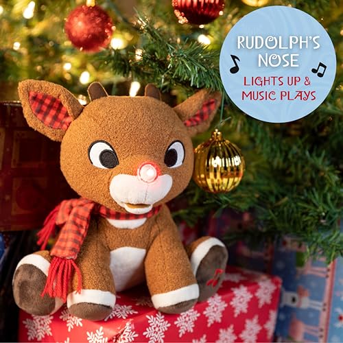 Stuffed Animal Plush Toy with Music & Lights R74967