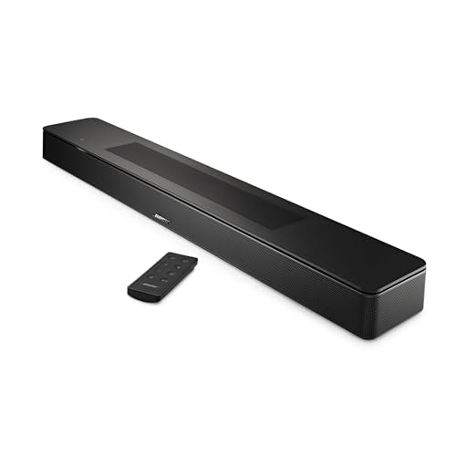 Black Smart Soundbar with Bluetooth and Voice Control X3335