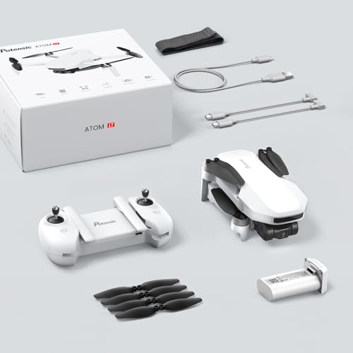 2 Batteries 80 Mins EIS 2.5K Camera GPS Foldable Drone Under 249g I310