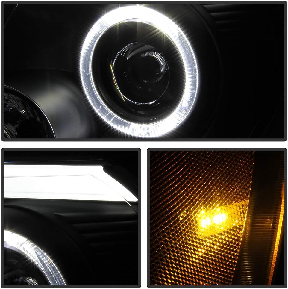 Black Housing LED Projector Headlights for Ford Escape H35466