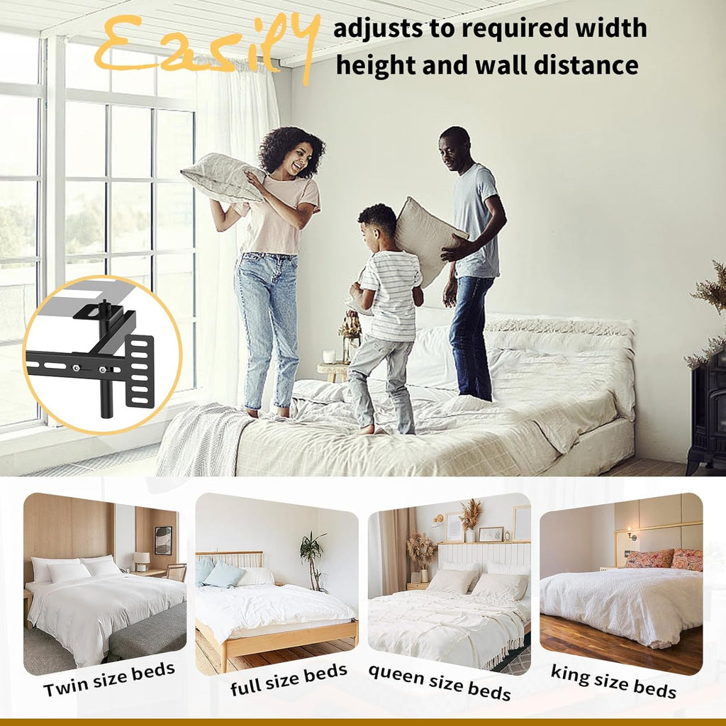 Black Headboard Brackets Y568