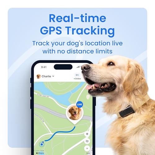 Black Dog GPS Tracker with Virtual Fence Z3886