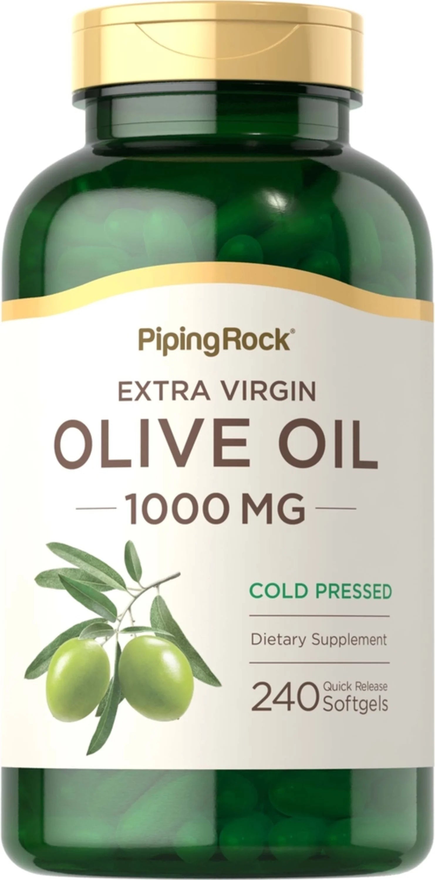 Extra Virgin Olive Oil Softgels 1000mg 240 Count V141749