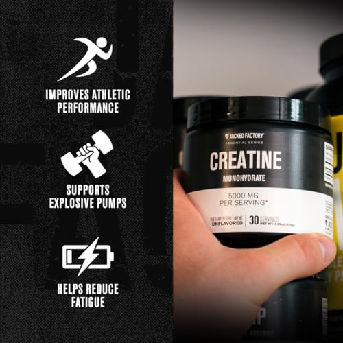 Creatine Monohydrate Powder 425g 85 Servings Unflavored C381