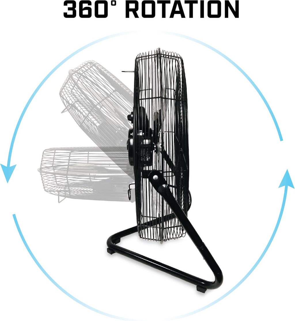 20 inch High Velocity Floor Fan F8095
