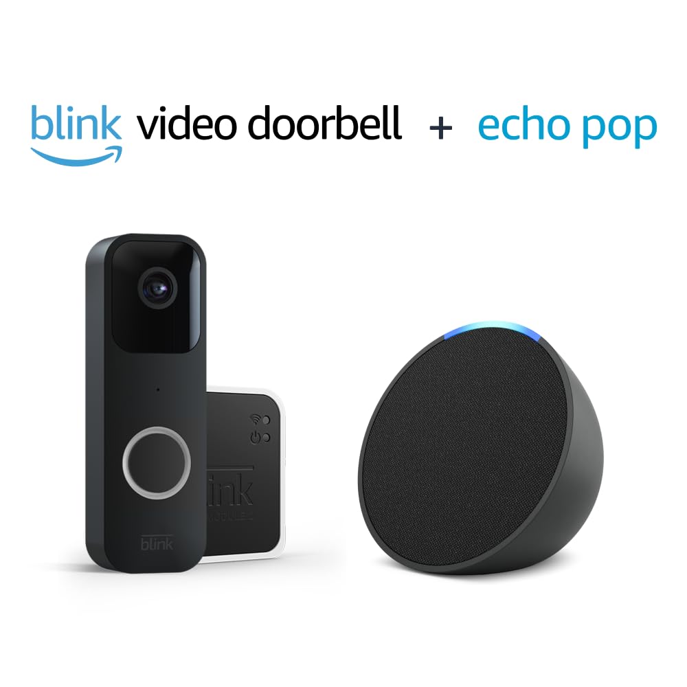 Video Doorbell System + Echo Pop V292773