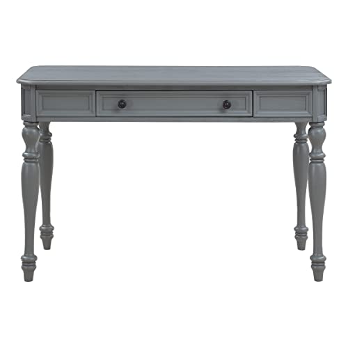 Antique White Writing Desk with Drawer H7897