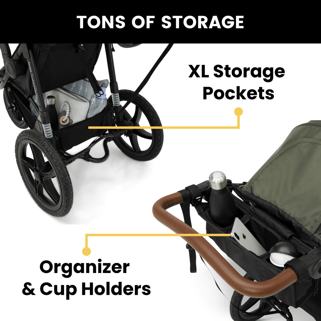 Black Jogging Stroller F871