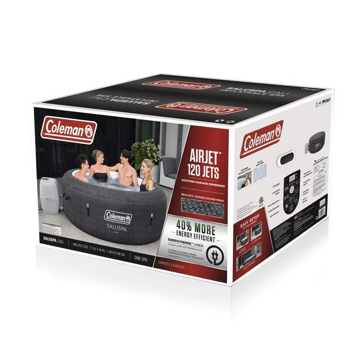 177 gal. Inflatable Hot Tub Spa U381310